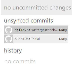 GitHub Commit History
