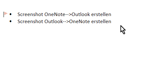 Onenote neuer Outlook Task